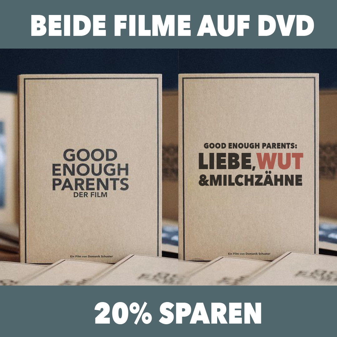 Set: 2 Filme auf DVD - LIEBE, WUT & MILCHZÄHNE + GOOD ENOUGH PARENTS